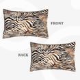 thumbnail image 2 of Lsque Watercolor Zebra Pattern Pillow Case – Soft & Cozy Throw Pillow Cover, Hypoallergenic Cushion Case for Sleeping Women with Envelope Closure-16"x24", 2 of 6