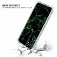 thumbnail image 4 of Green Marble Case for Samsung Galaxy S22 Ultra,Aesthetic Art Design Pattern Soft TPU Bumper Case Cover, 4 of 5