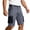 Dark Gray, variant on Shorts for Men Summer Straight Leg Stretch Knee Length Outdoor Hiking Cargo Shorts with Pockets Workwear