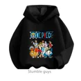 thumbnail image 3 of Sudadera con capucha de Anime One Pieces, ropa para niños, ropa para primavera y otoño para niñas, sudadera con dibujos animados de Luffy Zoro, traje para adolescentes, camisetas con capucha de Sonic, 3 of 5
