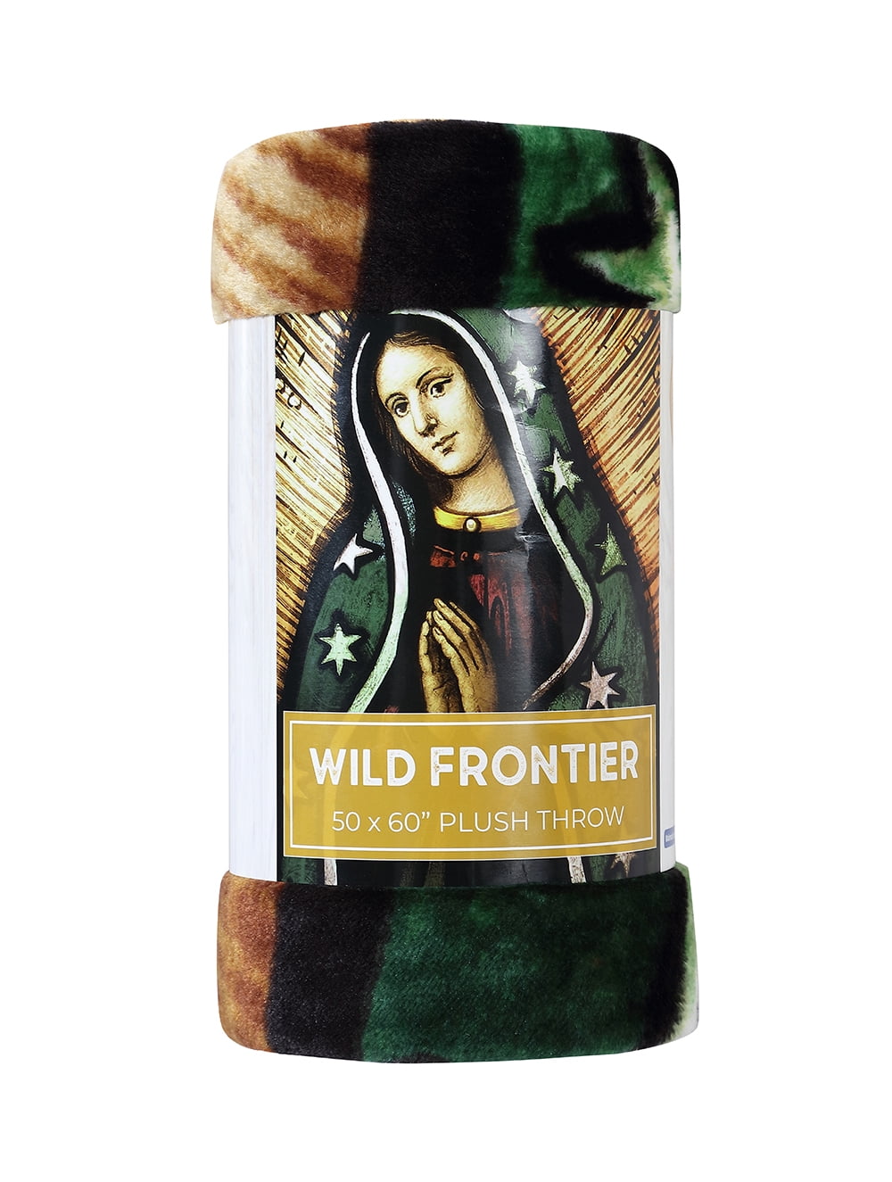 Wild Frontier 50X60  Blessed Mary  Plush Throw.  Suitable for Tweens and up.