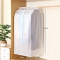 thumbnail image 6 of 1PCS Dust Cover Clothes Hanging Bag Enclosed Clothes Rack Floor Hanger Cover Wardrobe Storage Cover plastic, 6 of 7