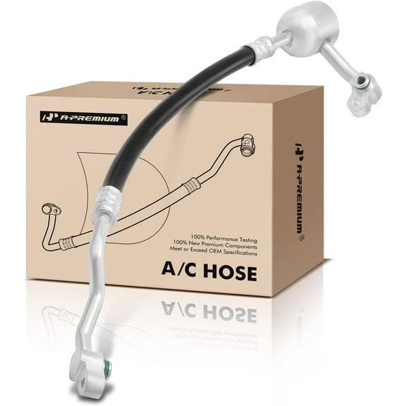 A-Premium A/C Discharge Line Hose Assembly Compatible with Honda Civic 2012-2015 1.5L, Acura ILX 2013-2015 1.5L, Compressor to Condenser