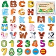 thumbnail image 1 of Letras y números magnéticos del alfabeto JoyCat para niños pequeños, 1 of 6