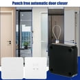 thumbnail image 3 of kurtrusly 2pcs/set Door Closer For Home Office Simple Installation Punch-Free Automatic black【1000g】 1Set, 3 of 6