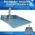 thumbnail image 2 of Recogedor De Basura Metalico Baston Madera Por Pieza Pjar Jady quimica Recogedor, 2 of 2