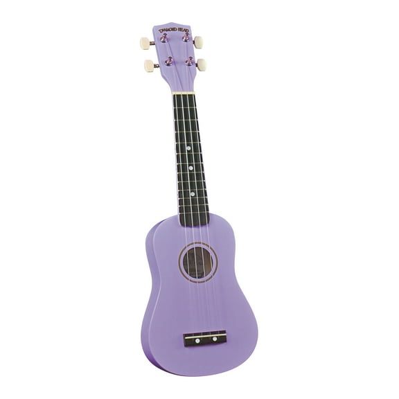 Diamond Head Rainbow Soprano Ukulele - Violet