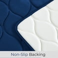 thumbnail image 5 of Yafa Home Fashion 1pc:20" X 32" Bath Rug, Memory Foam; Water Absorbent & Non-Slip Bathmats(Navy), 5 of 7