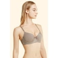 thumbnail image 6 of 247 Frenzy Women's Essentials Sofra or Mamia PACK OF 6 Full Coverage Solid T Shirt Bras, 6 of 8