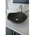 thumbnail image 5 of Arched Edges Bowl Sink - Honed Lava Stone, 5 of 11