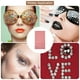 thumbnail image 5 of 1394Pcs 4mm/6mm Rhinestone Stickers for Crafts, 4 Sheet Round Rhinestone Sticker for Scrapbooking, Red, 5 of 5