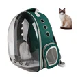 thumbnail image 1 of PETRIP Mochila para Gatos Portador Cápsula Espacial Portador para Mascotas Portador de Viaje Aprobado por Aerolíneas-Verde brillar Electrónica, 1 of 5