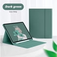 thumbnail image 1 of Para Samsung Galaxy Tab S7 FE S7 S8 Plus S6 Lite 2020/2022 A7 10.4 A8 10.5 Funda De Teclado Ligero Ultra Delgado De Cuero PU Con Soporte Para Ranura Para Lápices, 1 of 4