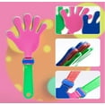 thumbnail image 2 of 20 Packs Hand Clappers Noise Makers Party Clapper Cheer Clappers For Holiday Events Sporting Events Mixed Colors Diy Crafts for Girls Ages 8-12 Arts And Crafts for Kids Ages 8-12 Girls Birthday Arts, 2 of 7