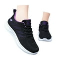 thumbnail image 3 of Dsscvnef Espadrilles de Mode pour Femmes en Maille Assorties de Couleurs Chaussures de Course Confortables, 3 of 9