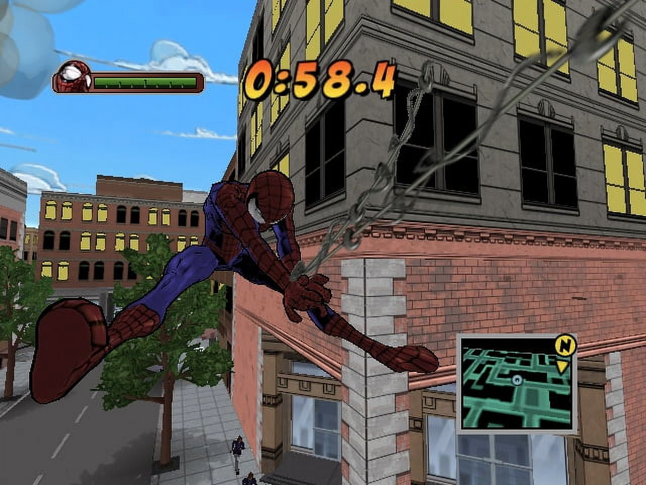 Ultimate Spiderman Gamecube Game