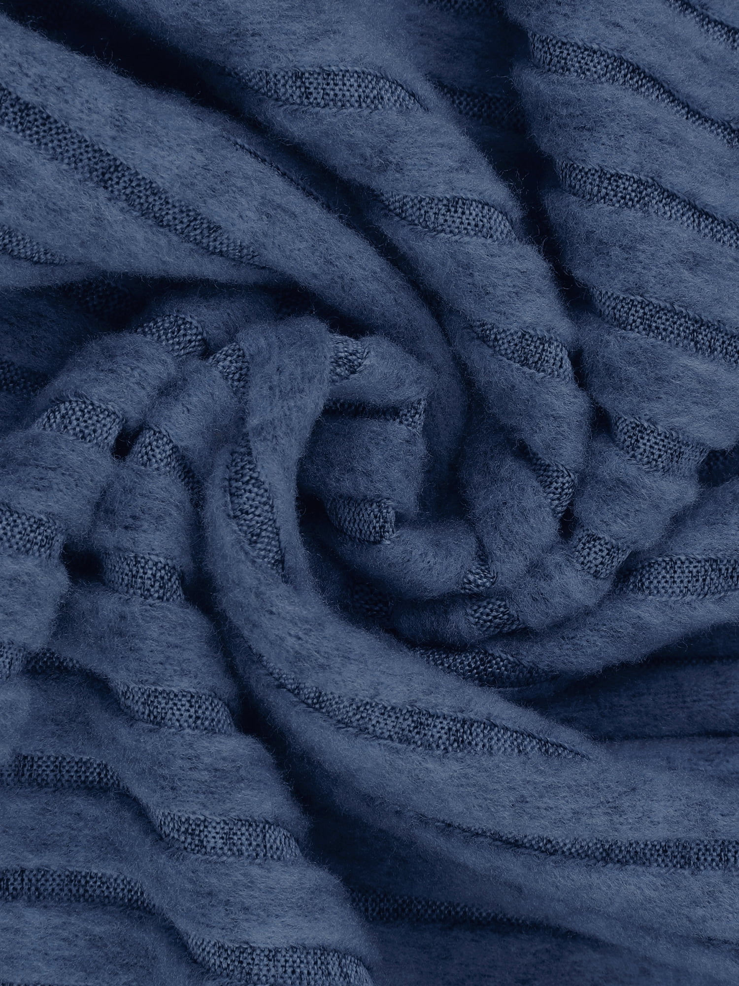 DARING DIVA Women's Ribbed Knit Lounge Set Pajama Sets Matching Outfits XL Navy Blue