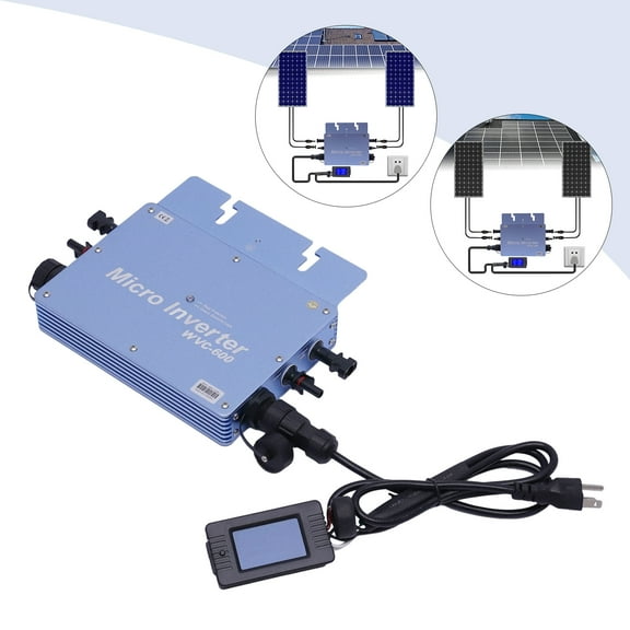 600W Solar Grid Tie Micro Inverter Waterproof IP65 DC54V PV Input AC110V Output for Solar Panel