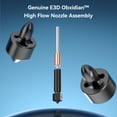 thumbnail image 3 of Creality K1 Max Boquilla de Acero Endurecido E3D Obsidiana 0.4 mm, 3 of 7