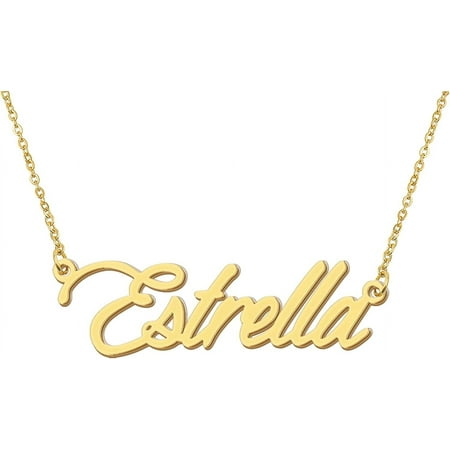 Personalized Name Necklace Custom Any Name Necklaces Jewelry For Womens New Mom Bridesmaid Gift[o3425]