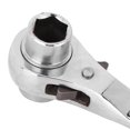 thumbnail image 3 of Llave de trinquete trinquete reversible Engranajes de trinquete bidireccionales de cola puntiaguda de 17-19 mm para sujetadores roscados para caja de herramientas doméstica o ANGGREK Otros, 3 of 8