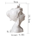 thumbnail image 3 of Ceramic Vase Flower Hydroponic Ceramic Bottle Face Decorations Human Face Vase Kissing on The Vase, 3 of 6