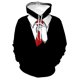 thumbnail image 4 of Sudadera con capucha de traje falso divertida con estampado 3D para hombre, esmoquin con patrón de pajarita, sudaderas casuales de manga larga para cosplay, sudaderas con capucha de calle, 4 of 5