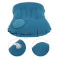 thumbnail image 3 of Almohada de Camping Inflable de 1 Pc con Acción de Bomba Azul Pavo Real Seda de Leche, 3 of 6