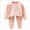 B164--Light Pink, variant on Children Wool Thermal Underwear Set Clothes And Pants Boy Girls And Girls 6-12 Months Boy Girl Light Pink Fall Winter Tops Pants Pajamas & Dailywear Set