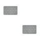 thumbnail image 3 of Alfombra de baño Toystoory textura suave Gris 2Conjunto, 3 of 6