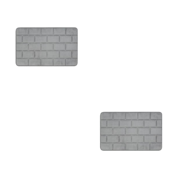 Alfombras de baño Toystoory poliéster secado rápido hechas a mano limpieza fácil agarre Type1 NO1