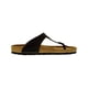 thumbnail image 2 of Sandalias Birkenstock Gizeh Birko-Flor Negras para Mujer, 2 of 4