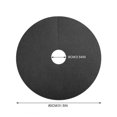 thumbnail image 3 of 2PCS Black Color Tree Cover Ring Weed Control Non Woven Degradable Tree Protection Weed Barrier Mat Landscape Fabric, 3 of 13