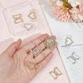 thumbnail image 3 of 1 Box Sneaker Charms 8pcs Shoelaces Charms 2 Styles Metal Shoe Clips Heart D Shape Shoe Laces Charms Shoe Buckles Shoelaces Decorations Crystal Rhinestones Shoes Accessory for Sneakers Casual Shoe, 3 of 9