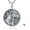 Fishing and Moss Agate, variant on Mountain Urn Necklace for Ashes 925 Sterling Silver Cremation Jewelry for Women Always in My Heart Memorial Keepsake