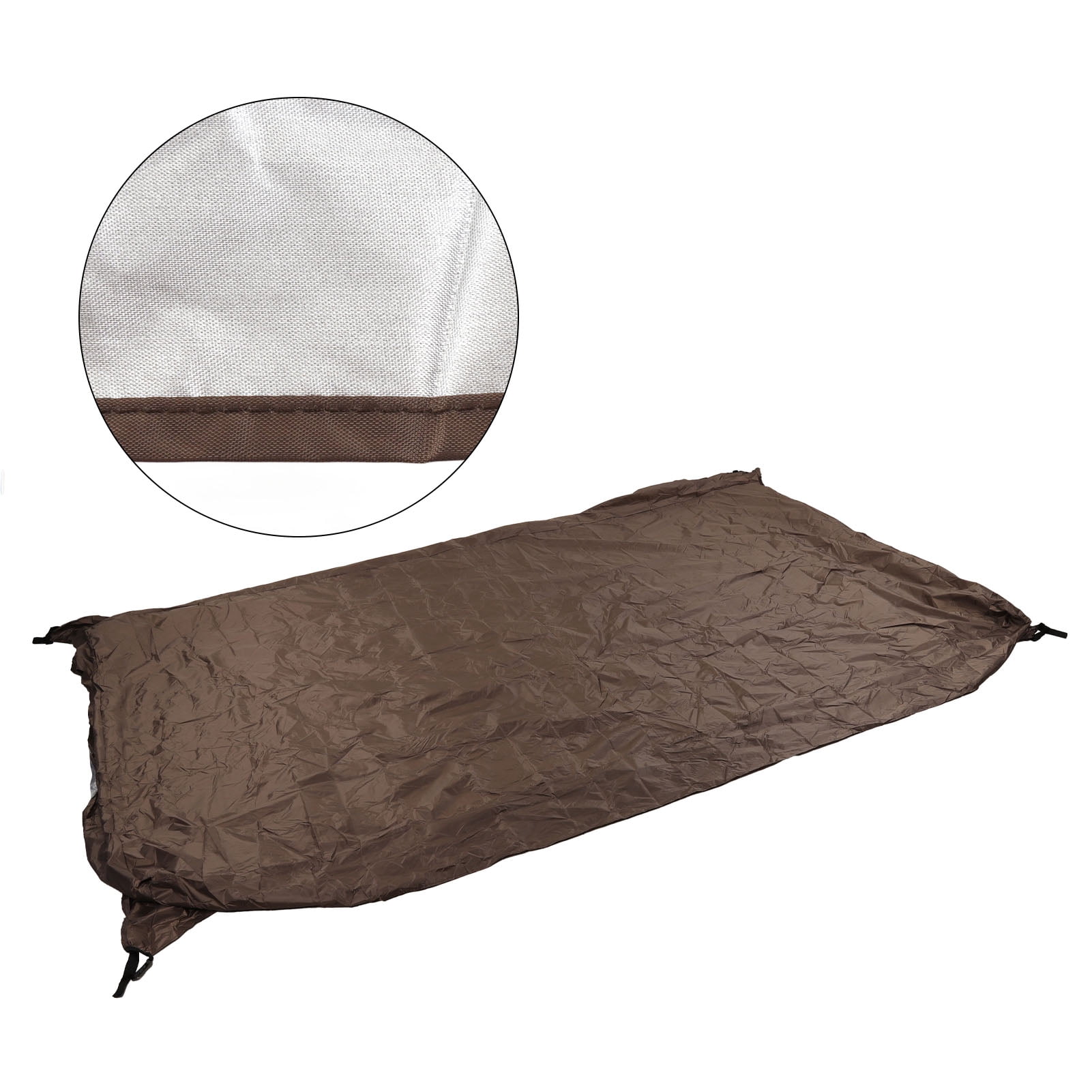 Rupoun Professional Brown Ping Pong Table Cover, 110x60x28.7 Inches / 280x153x73 cm Outdoor Waterproof Dustproof Table Tennis Protective Cover with Silver Coating