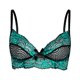 thumbnail image 3 of Gibobby Conjunto de lencería de encaje Lencería para Mujer, Lencería Sexy para Mujer, Conjunto de Lencería a Juego Transparente(Verde, M), 3 of 5