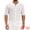White, variant on DARING DIVA Men's Striped Summer Short Sleeve Knitted See Through Shirts L Dark Blue