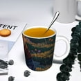 thumbnail image 5 of Yiaed Garden Meditating Weasel Print Ceramics Coffee,Large Handle Design,Extra Large Tea and Coffee Cup for Office and Home Mugs, 5 of 6