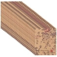 thumbnail image 1 of MasteelfCA 100pcs Decorative Floral Pattern Jewelry Display Cards Earring Display Papers, 1 of 9