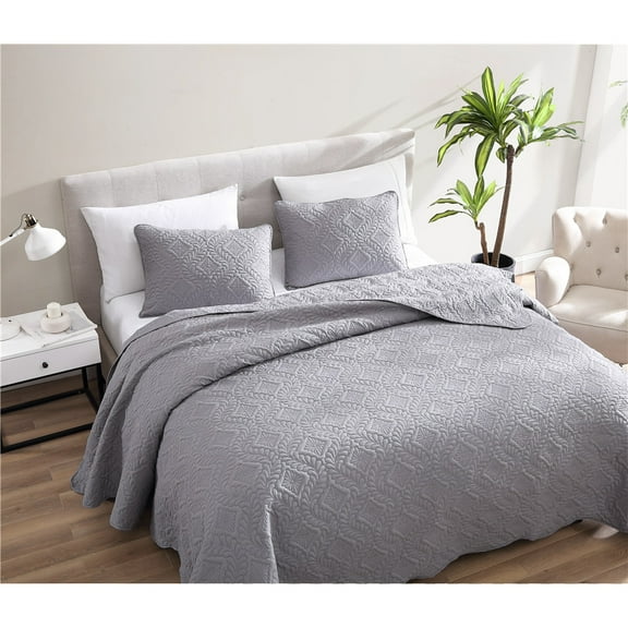 Ivy 3 Piece Bedspread Set