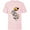 Soft Pink, variant on Disney and Pixar’s Dug Days Puppies I Love You and You - Short Sleeve T-Shirt for Kids – Customized-Athletic Heather