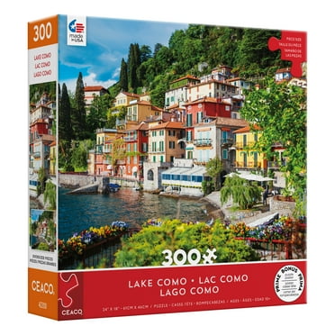 Ceaco Lake Como Peanuts 300 Piece Interlocking Jigsaw Puzzle