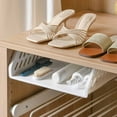 thumbnail image 4 of Under Cabinet Hanging Storage Box, Under Shelf Storage Box Easily Access Adhesive Mount Bevel Type  for Garage, 4 of 7