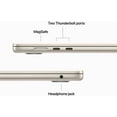 thumbnail image 2 of Pre-Owned 2023 Apple MacBook Air 15.3" Core M2 3.49GHz 8-Core CPU/10-Core GPU 8GB RAM 256GB SSD - Starlight, 2 of 5