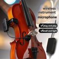 thumbnail image 1 of Violin Wireless Microphone Musical Inst ent Microphone Stage Performance Audio Receiver and m, 1 of 5