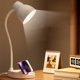 thumbnail image 4 of Lámpara de escritorio LED con puerto de carga USB, 3 modos de color, regulable, cuello flexible, cable de extensión de 59 pulgadas, color blanco, para estudio, trabajo, mesita de noche., 4 of 9