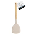 thumbnail image 6 of Mainstays 12.6" Silicone Solid Kitchen Turner with Bamboo Handle, 6 of 6