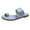 Light Blue, variant on Anuirheih Flatform Slippers for Women, Toe Ring Women Slip On Casual Summer Open Toe Sandals(Pink)