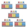 thumbnail image 2 of 5Pcs Wire Splitter Conector Lever Nut Type 9 Into 3 Quick Connection Terminal Block SPL‑93, 2 of 8